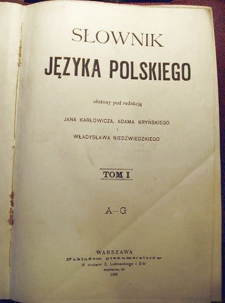 A Polish Dictionary